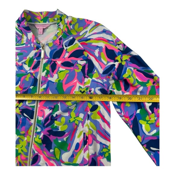 Lilly Pulitzer 🌸 Joleen Bomber
Zip Jacket Vibrant Multicolor Women's Size S - Picture 11 of 14